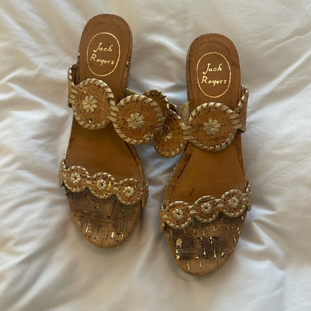 Jack Roger platform wedge